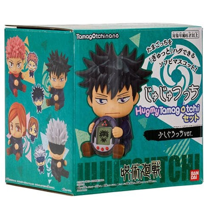 Jujutsu Kaisen Megumi Fushiguro Hugmy Vinyl Figure with Tamagotchi Nano Digital Pet