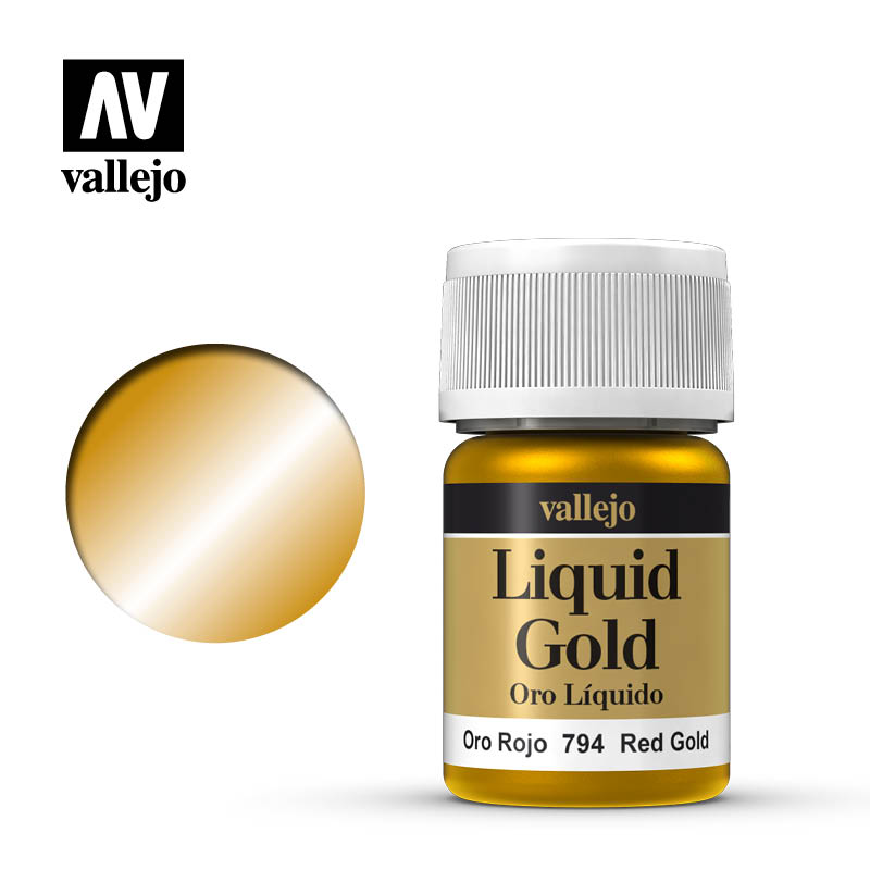 Vallejo - Liquid Gold Metallics - 35ml.