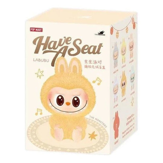 THE MONSTERS Labubu Have a Seat Series-Vinyl Plush Pendant Blind Box - Nick Nack's Full Frontal Attack
