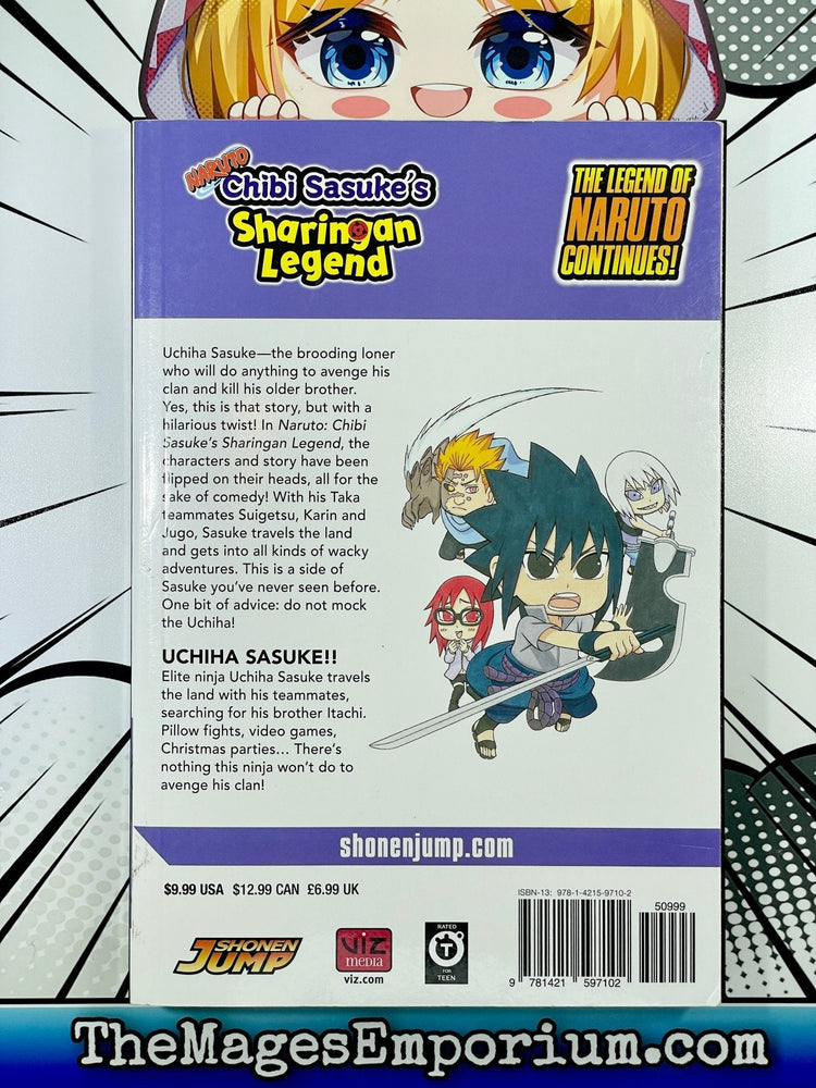 Naruto Chibi Sasuke's Sharingan Legend Vol 1