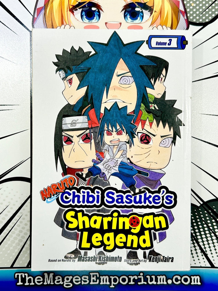 Naruto Chibi Sasuke's Sharingan Legend Vol 3