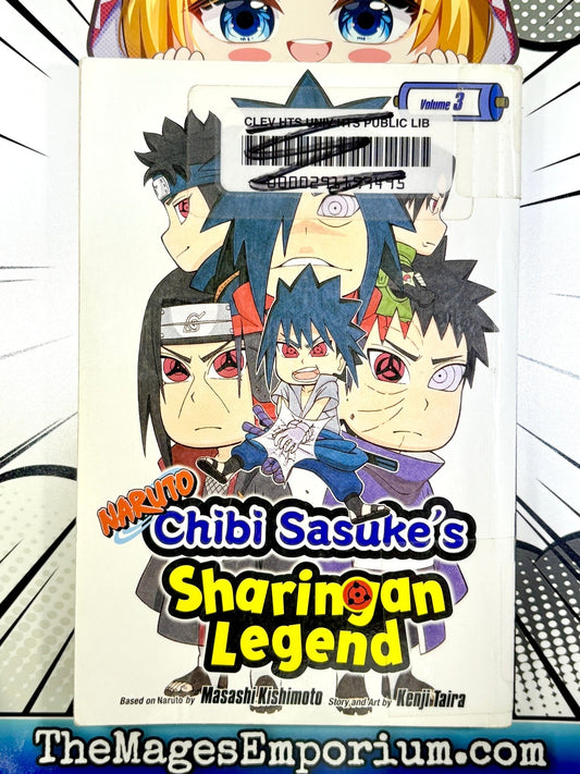 Naruto Chibi Sasuke's Sharingan Legend Vol 3 Ex Library - Nick Nack's Full Frontal Attack