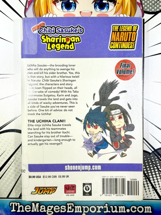 Naruto Chibi Sasuke's Sharingan Legend Vol 3 Ex Library - Nick Nack's Full Frontal Attack
