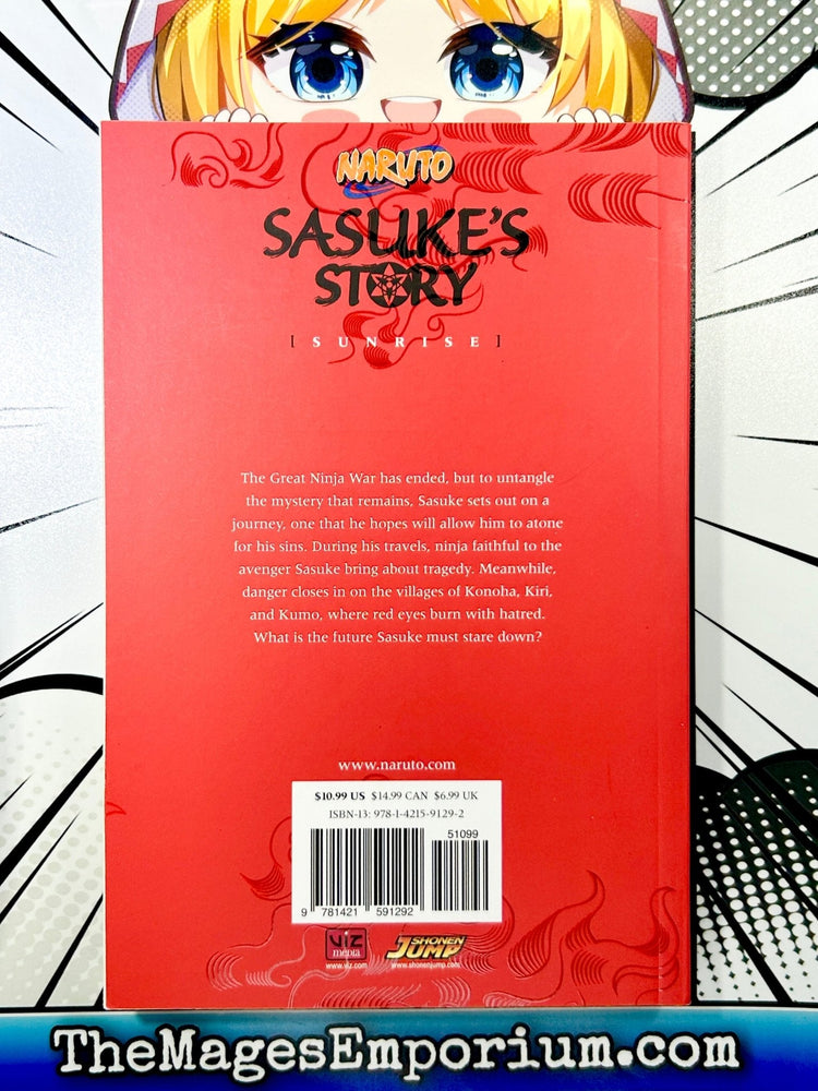 Naruto Sasuke's Story Sunrise Light Novel