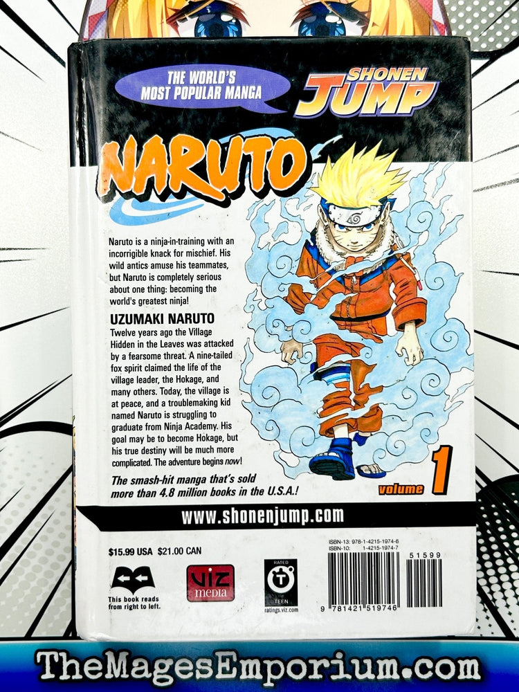 Naruto Vol 1 Hardcover