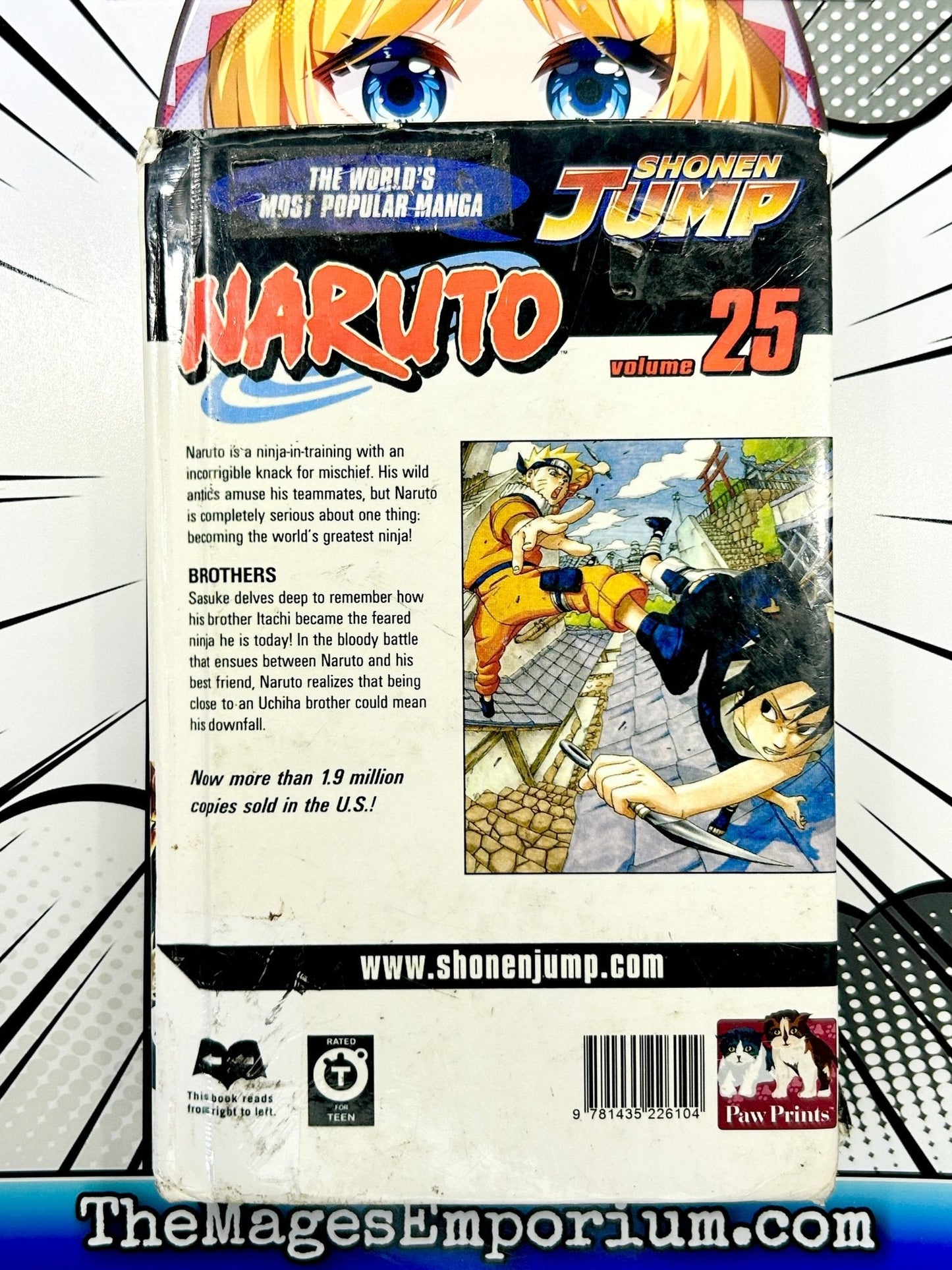 Naruto Vol 25 Hardcover