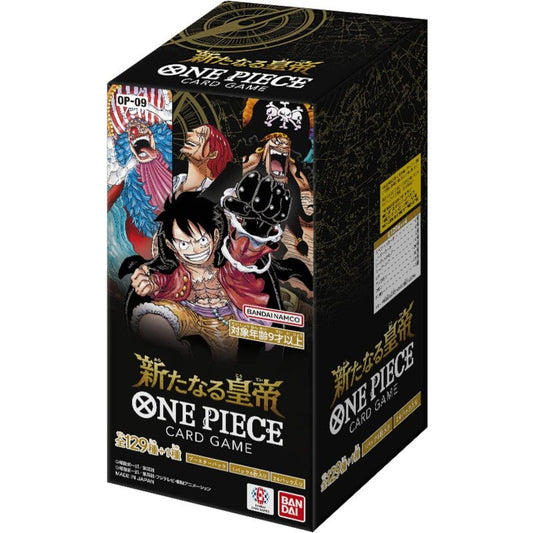 (Japanese) One Piece TCG: The Four Emperors OP-09 Booster Box - Nick Nack's Full Frontal Attack