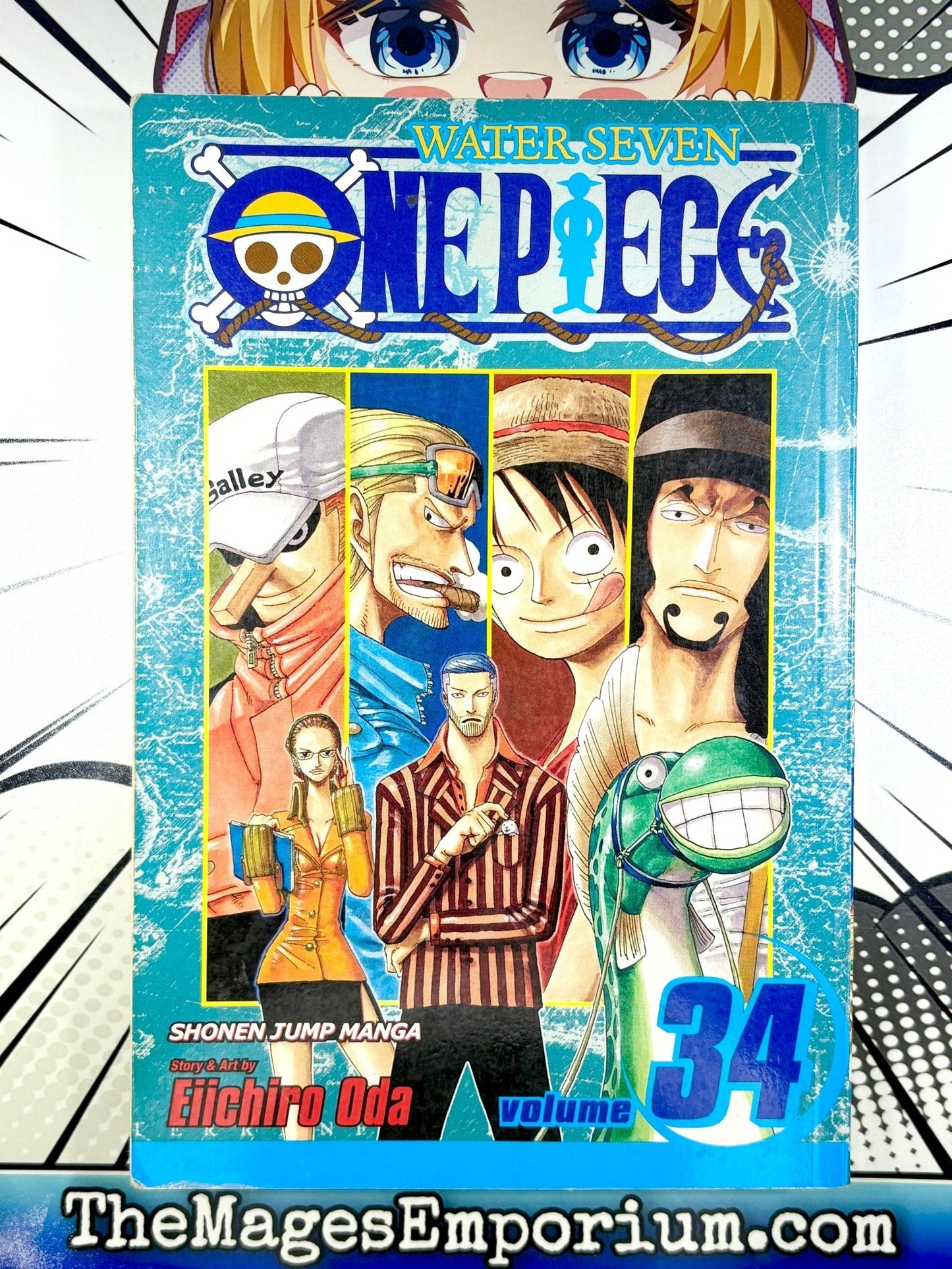 One Piece Vol 34 Ex Library - Nick Nack's Full Frontal Attack