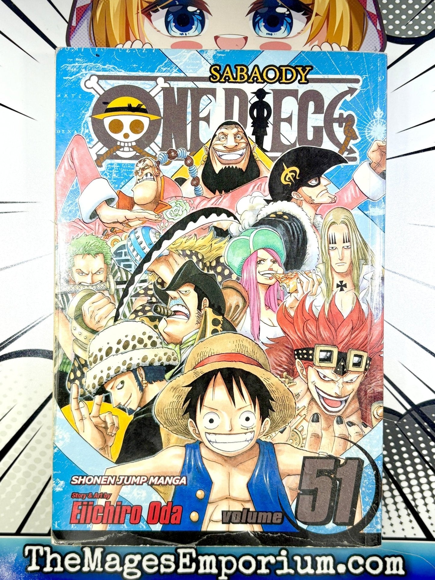 One Piece Vol 51 Ex Library - Nick Nack's Full Frontal Attack