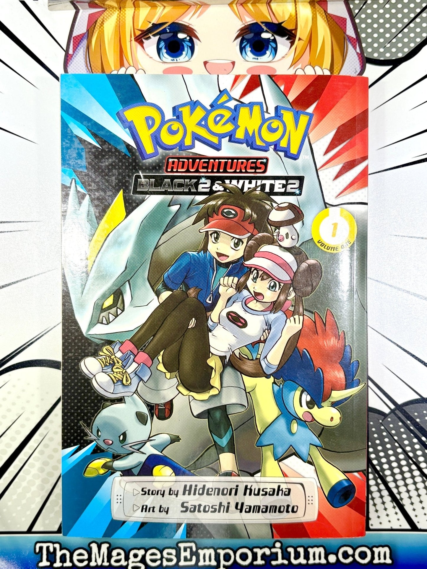 Pokemon Adventures Black 2 and White 2 Vol 1 - Nick Nack's Full Frontal Attack