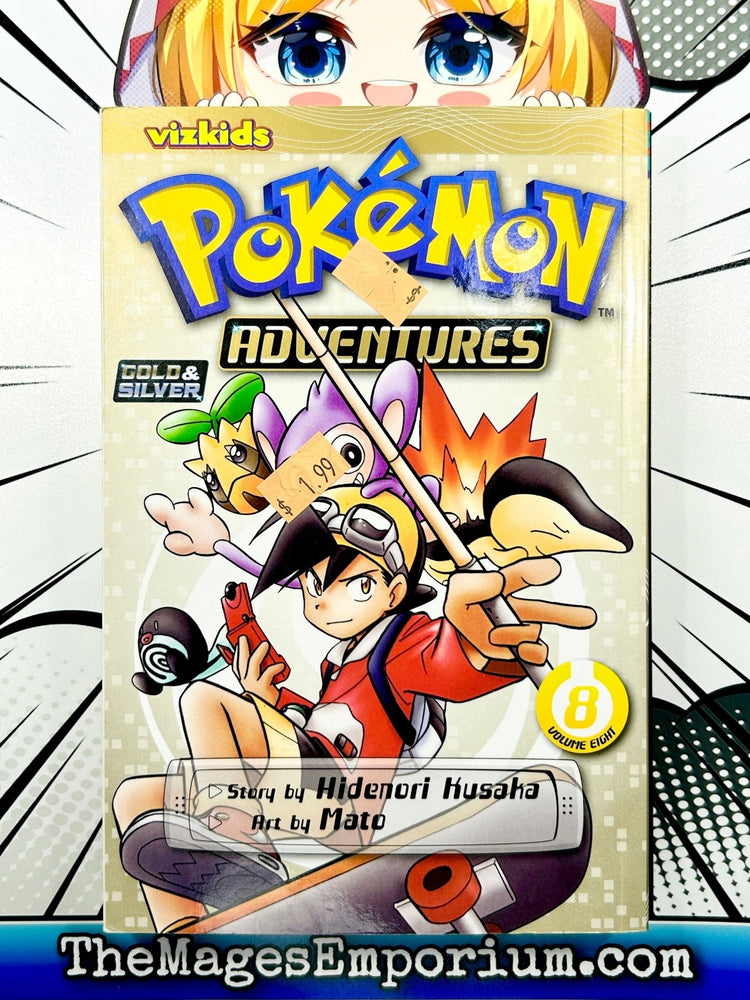 Pokemon Adventures Gold and Silver Vol 8