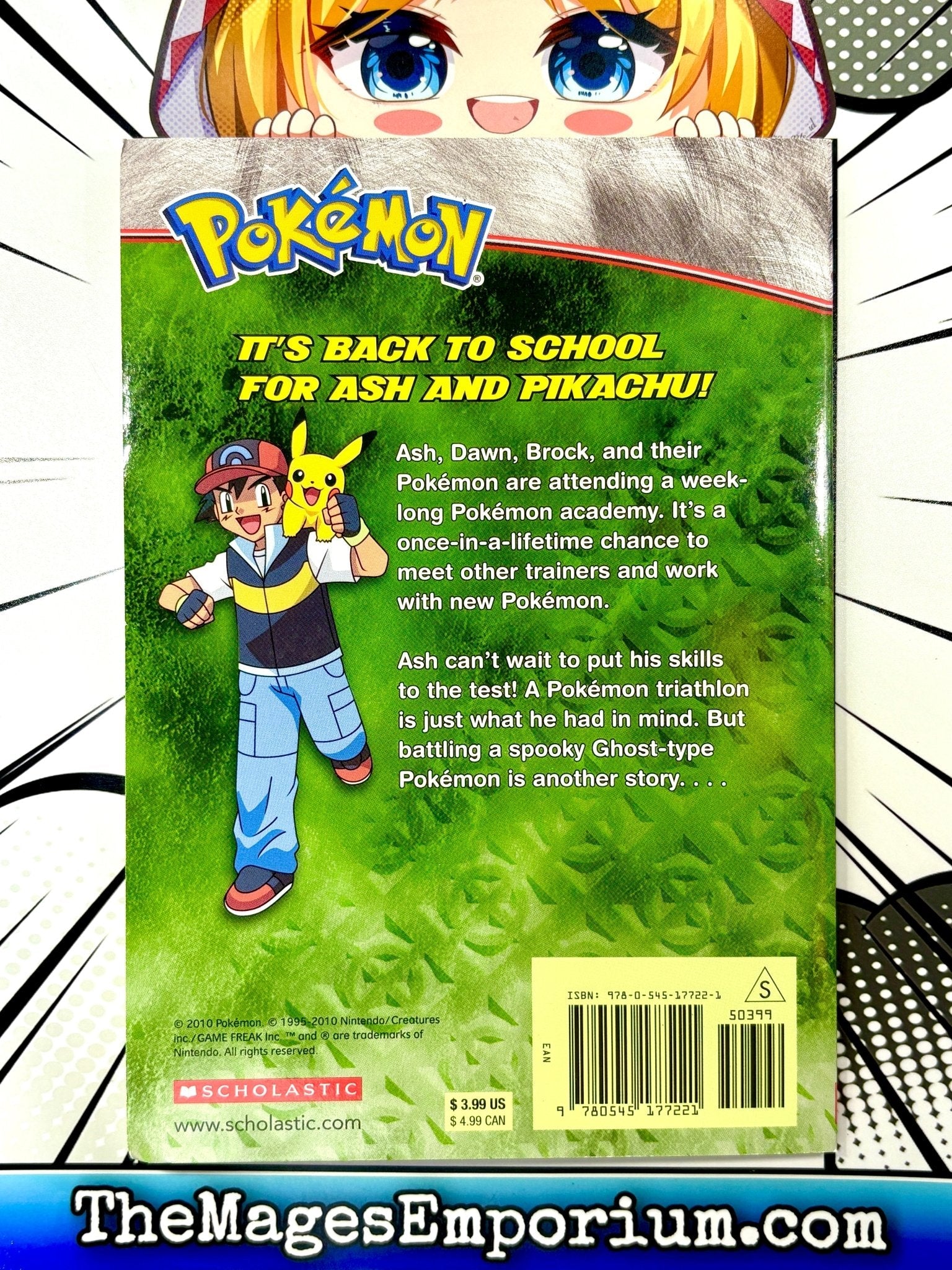 Pokemon Diamond and Pearl Pokemon Academy Vol 1 - Nick Nack's Full Frontal Attack