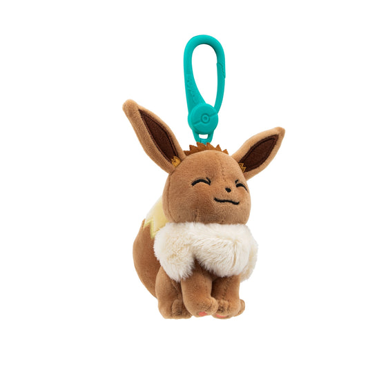 Pokémon Eevee 3.5-inch Clip-On Plush by Jazwares