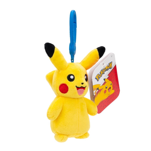 Pokémon Pikachu 3.5-inch Clip-On Plush by Jazwares