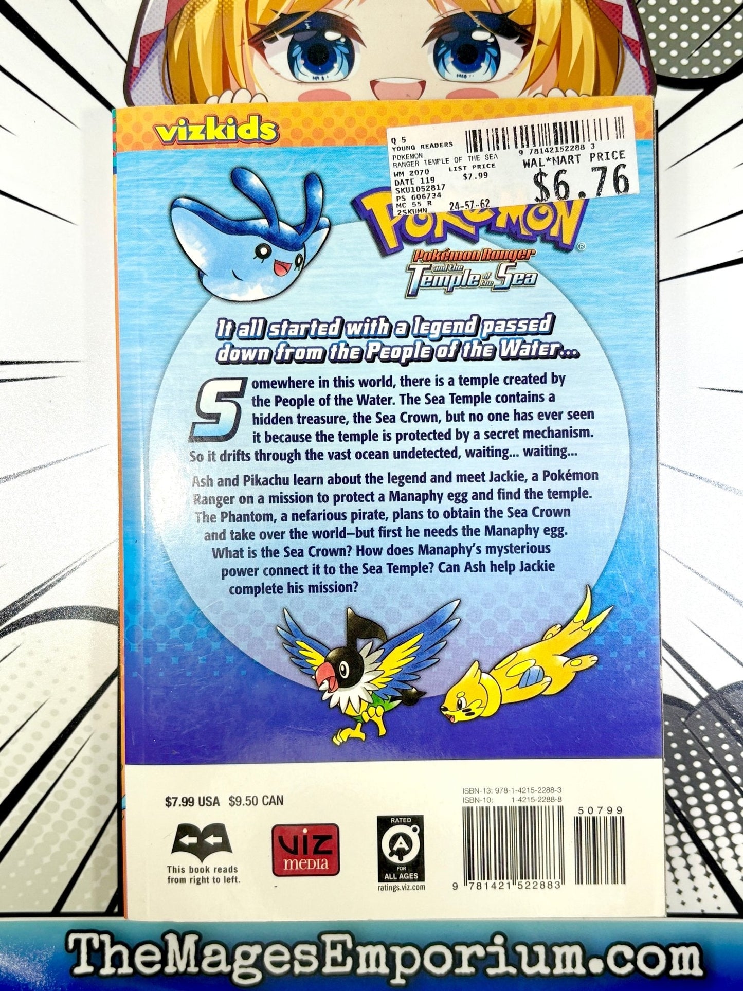 Pokemon Pokemon Ranger and the Temple of the Sea - Nick Nack's Full Frontal Attack