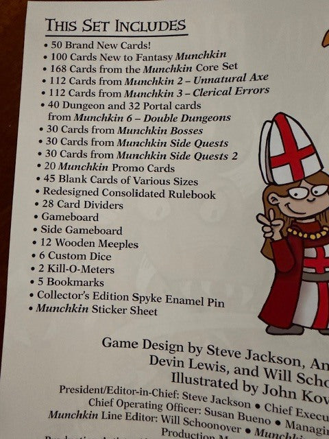 "Munchkin Big Box" Compatible Card Sleeve Bundle