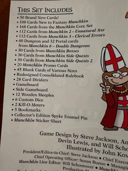 "Munchkin Big Box" Compatible Card Sleeve Bundle