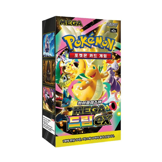 (Korean) Pokémon TCG: Mega Dream ex Booster Box - Nick Nack's Full Frontal Attack