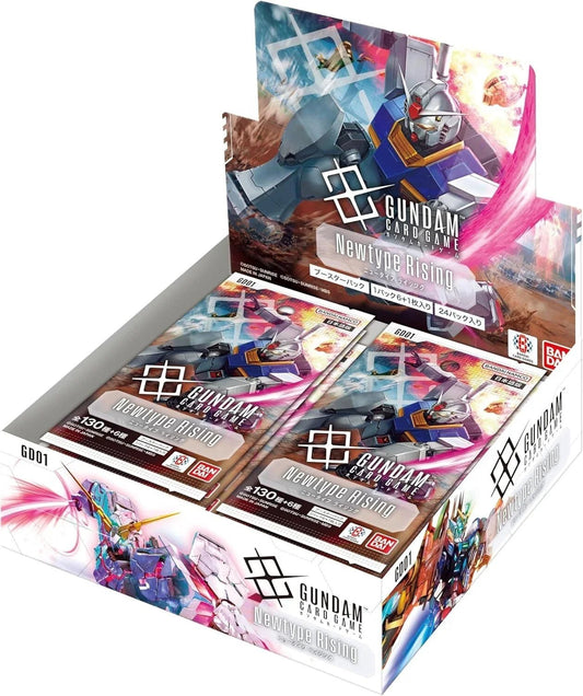 (Japanese) Gundam TCG: Newtype Rising Booster Box [GD01] - Nick Nack's Full Frontal Attack