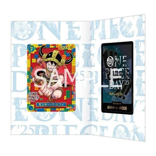 (Japanese) One Piece TCG: One Piece Day 2025 Promo Card Set - Nick Nack's Full Frontal Attack