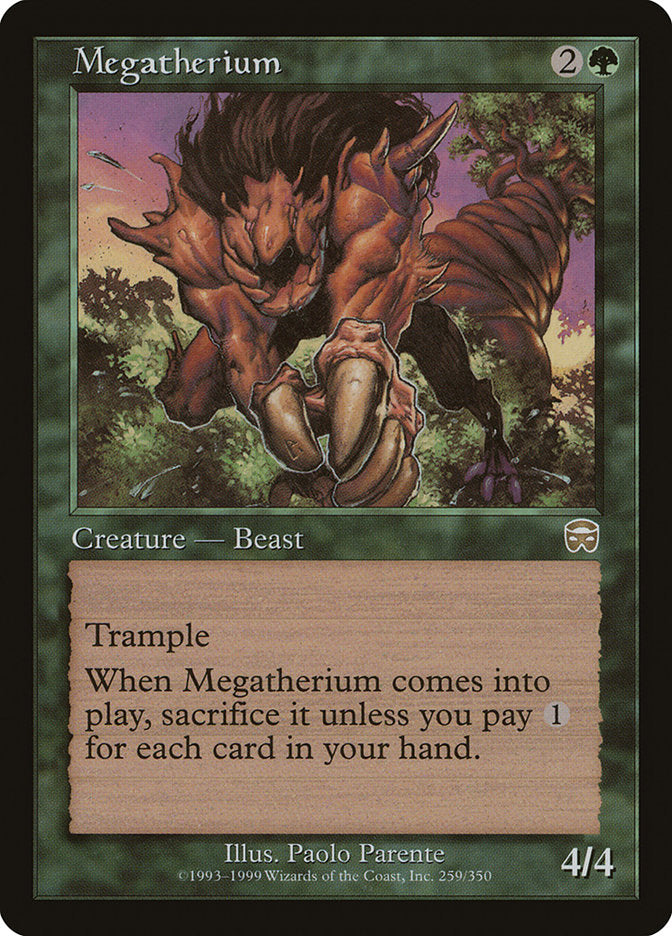 Megatherium [Masques mercadiens] 