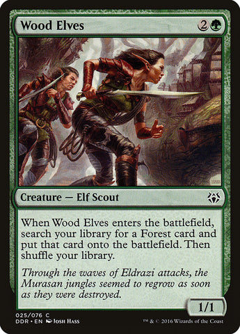 Elfes Sylvains [Duel Decks: Nissa contre Ob Nixilis] 