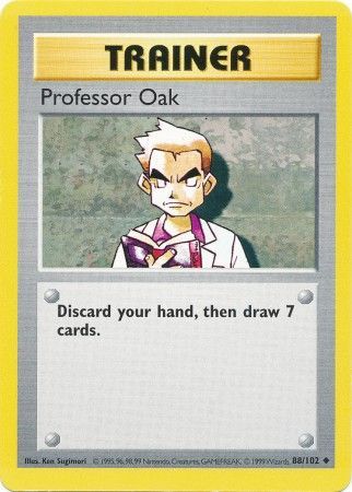 Profesor Oak (88/102) [Conjunto básico (sin sombras)] 