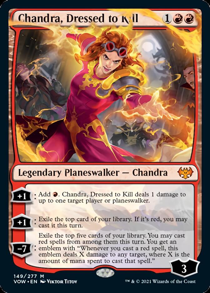 Chandra, vestida para matar [Innistrad: Crimson Vow] 