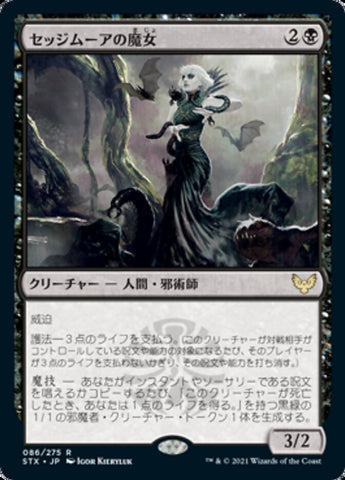 Sedgemoor Witch [Strixhaven: School of Mages (Japanese)]