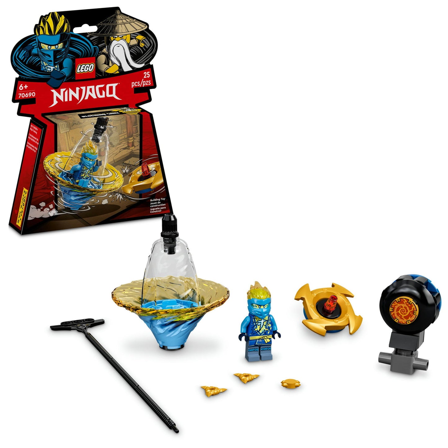 LEGO Ninjago Jay’s Spinjitzu Ninja Training 70690