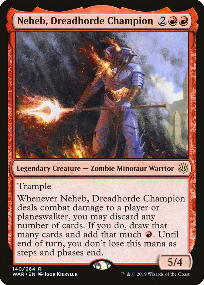 Neheb, champion de la Horde de l'effroi [Guerre de l'Étincelle] 