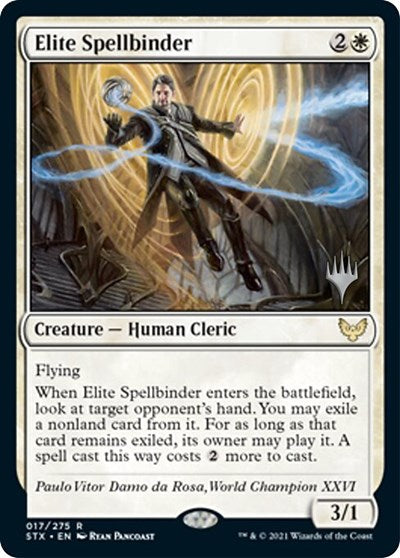 Elite Spellbinder (Pack promotionnel) [Promotions Strixhaven: School of Mages]