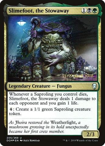 Slimefoot, the Stowaway (Prelanzamiento) [Promociones de Presentación de Dominaria] 