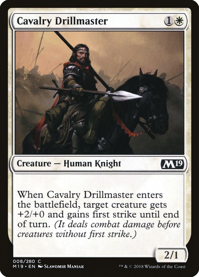 Drillmaster de cavalerie [Boîte de base 2019] 