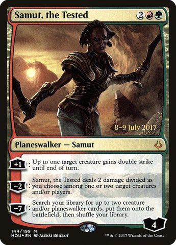 Samut, the Tested  (Prerelease) [Hour of Devastation Prerelease Promos]