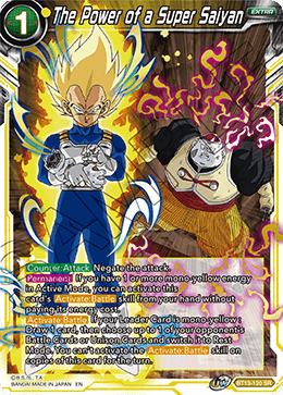 The Power of a Super Saiyan (Super Rare) [BT13-120]