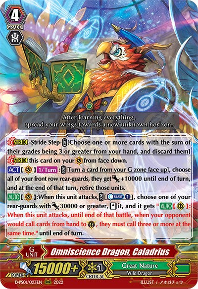 Omniscience Dragon, Caladrius (D-PS01/023EN) [P Clan Collection 2022]