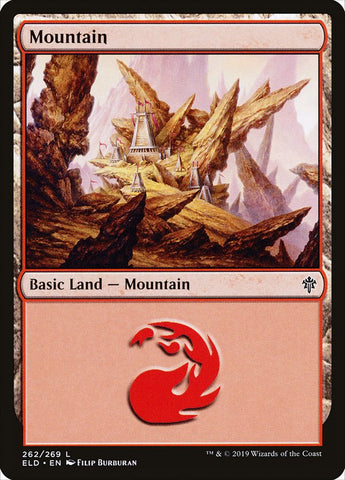 Mountain (#262) [Throne of Eldraine]