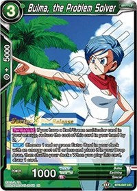 Bulma, the Problem Solver (Malicious Machinations) [BT8-047_PR]