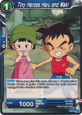 Tiny Heroes Haru and Maki [BT2-053]