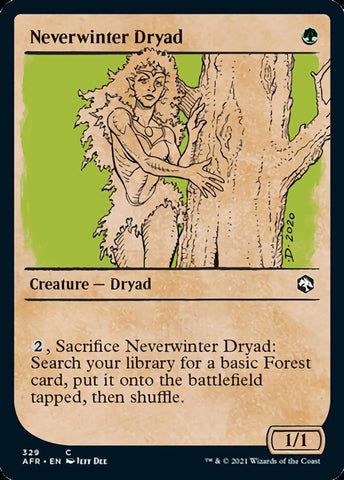 Neverwinter Dryad (escaparate) [Dungeons &amp; Dragons: aventuras en los reinos olvidados] 