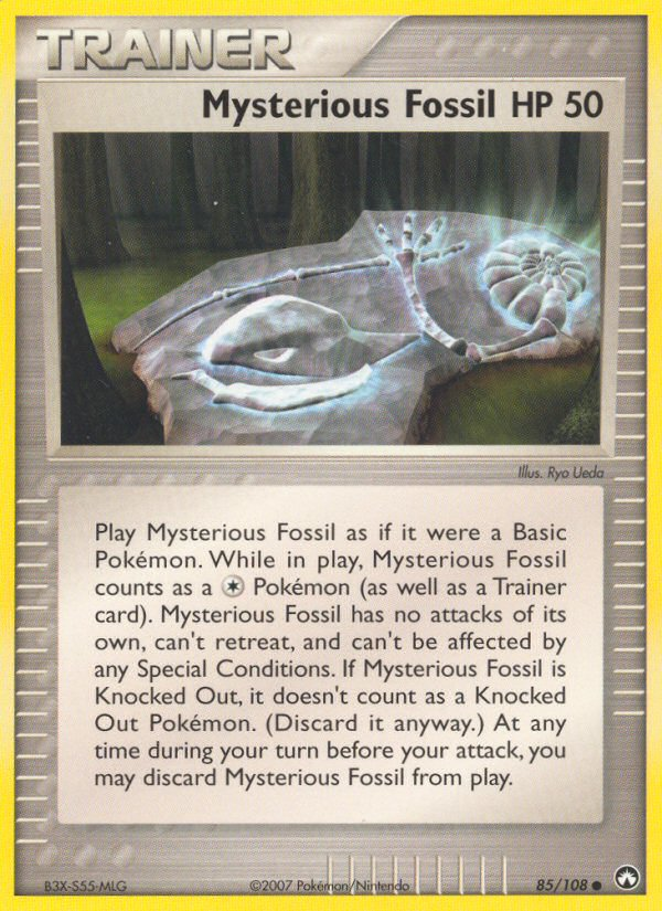 Fossile mystérieux (85/108) [EX : Gardiens du pouvoir] 