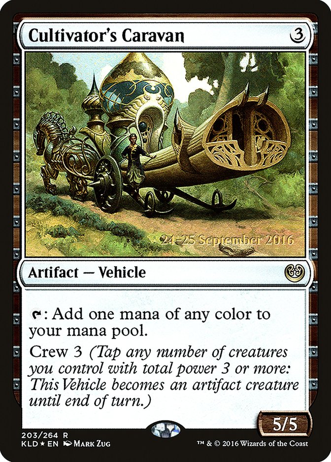 Cultivator's Caravan  (Prerelease) [Kaladesh Prerelease Promos]