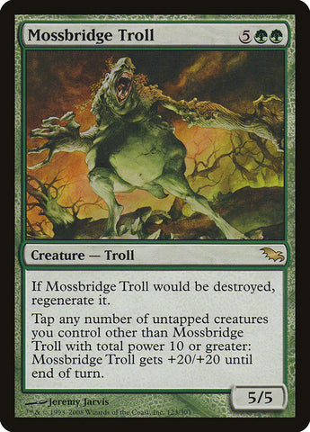 Troll de Mossbridge [Shadowmoor] 