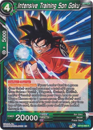 Entrenamiento Intensivo Son Goku [BT10-066] 
