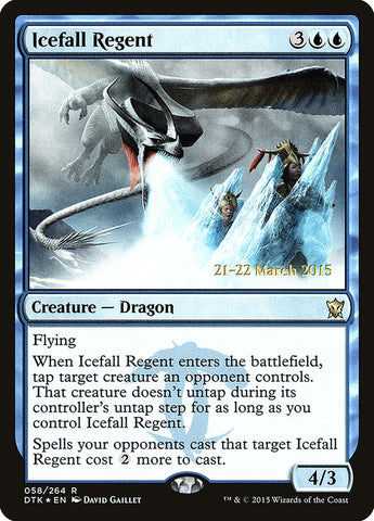 Icefall Regent  (Prerelease) [Dragons of Tarkir Prerelease Promos]