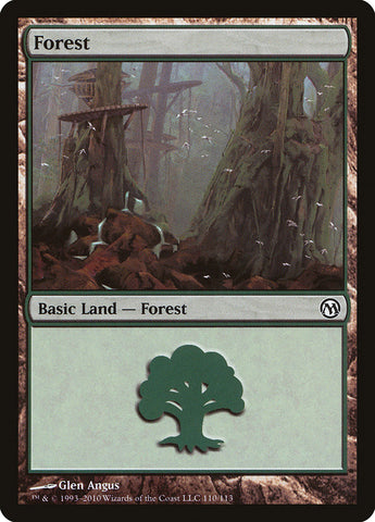 Forest (#110) [Duels of the Planeswalkers]