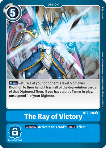 The Ray of Victory [BT2-096] [Release Special Booster Ver.1.5]