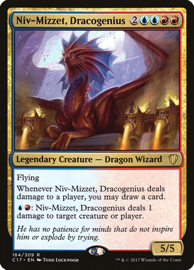 Niv-Mizzet, Dracogenius [Commandant 2017] 