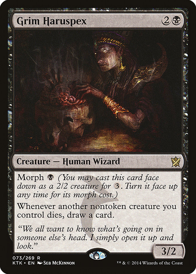 Grim Haruspex [Khans de Tarkir] 